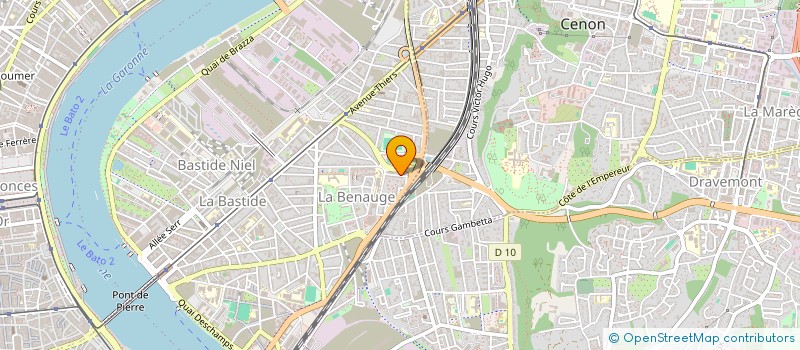 localisation de l'entreprise VTC PRIVALUXE  BORDEAUX