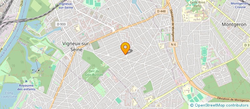localisation de l'entreprise VTC PRO SERVICES à VIGNEUX-SUR-SEINE