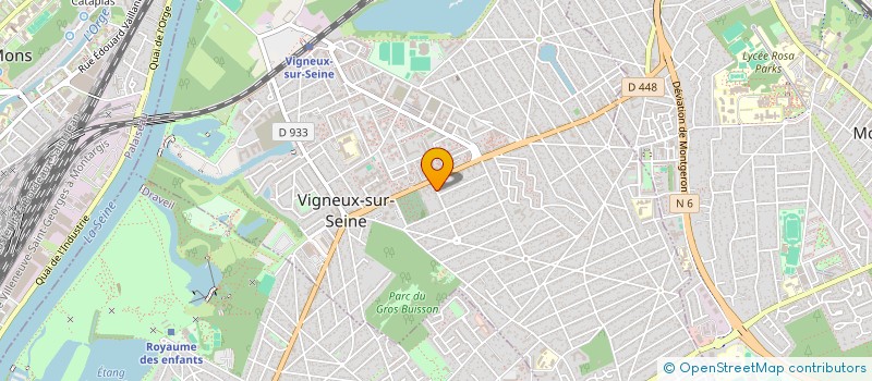 localisation de l'entreprise VTC REINA à VIGNEUX-SUR-SEINE