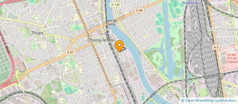 localisation de l'entreprise VTC RENT à CHOISY-LE-ROI