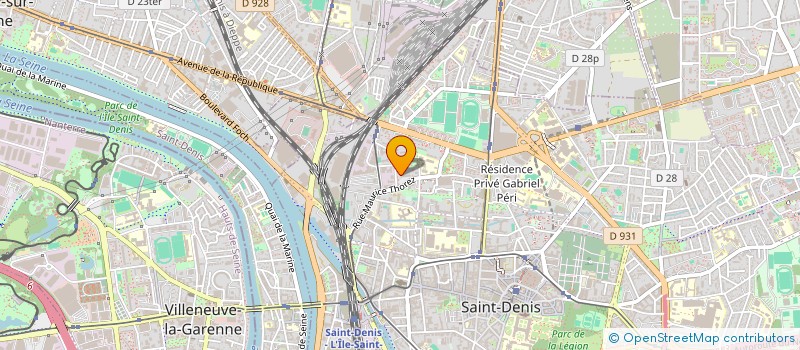 localisation de l'entreprise VTC RIDER à LES LILAS