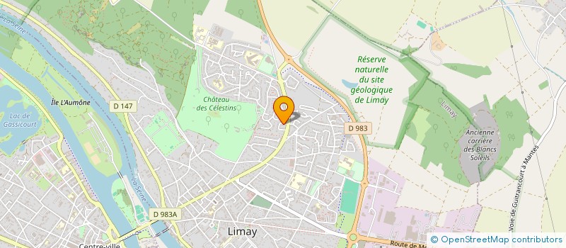 localisation de l'entreprise VTC ROAD L.C.  LIMAY