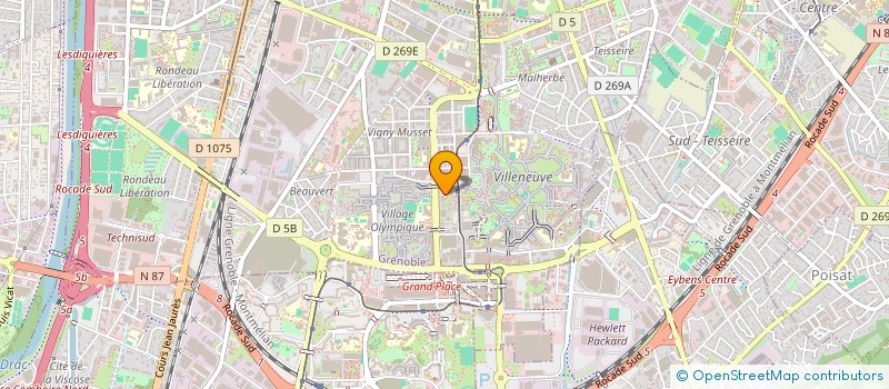 localisation de l'entreprise VTC SAINT LAZARE à GRENOBLE