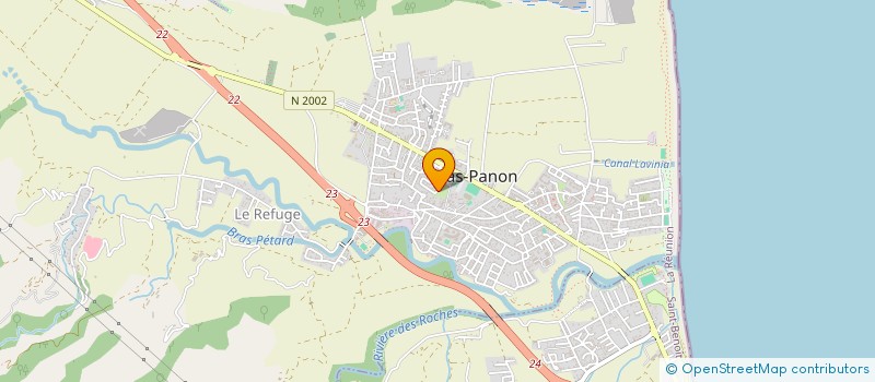 localisation de l'entreprise VTC SC  BRAS-PANON