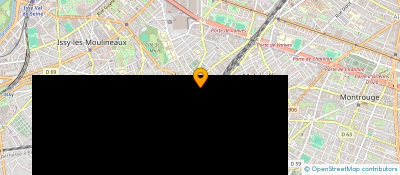 localisation de l'entreprise VTC SEVRES à VANVES