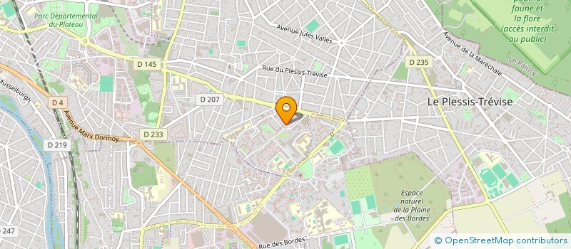 localisation de l'entreprise VTC SINA à CHAMPIGNY-SUR-MARNE