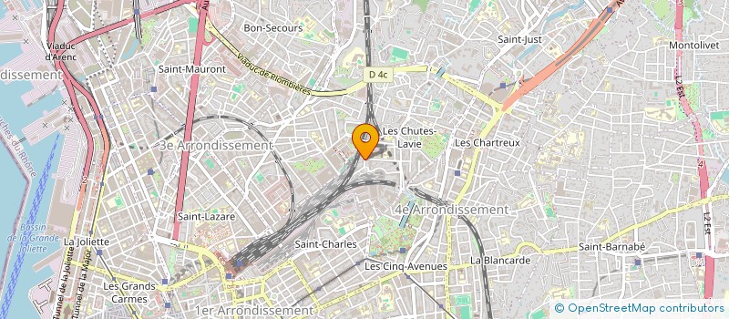 localisation de l'entreprise VTC SMOOTH  MARSEILLE 4EME