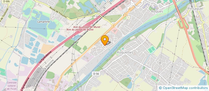 localisation de l'entreprise VTC TERRES SYLVAIN  PORTET-SUR-GARONNE