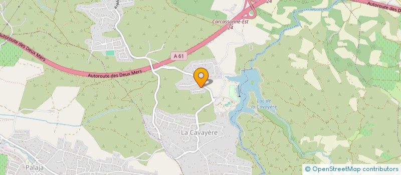 localisation de l'entreprise VTC THOURY  CARCASSONNE