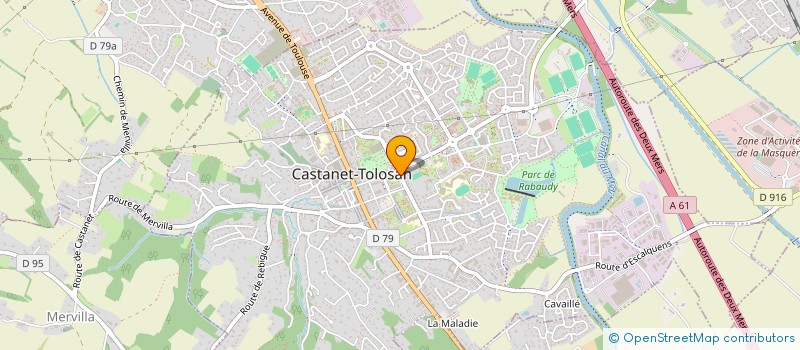 localisation de l'entreprise VTC TOLOSA à CASTANET-TOLOSAN