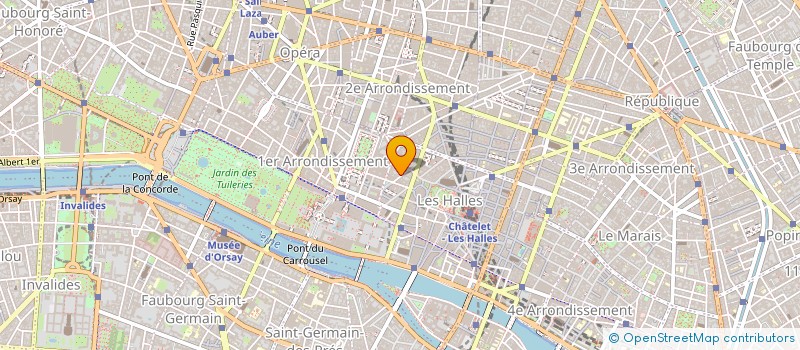 localisation de l'entreprise VTC VIP à PARIS