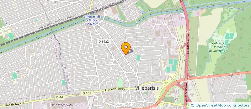 localisation de l'entreprise VTC WATT  VILLEPARISIS