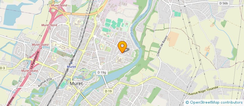 localisation de l'entreprise VTC YOUDRIVE  MURET