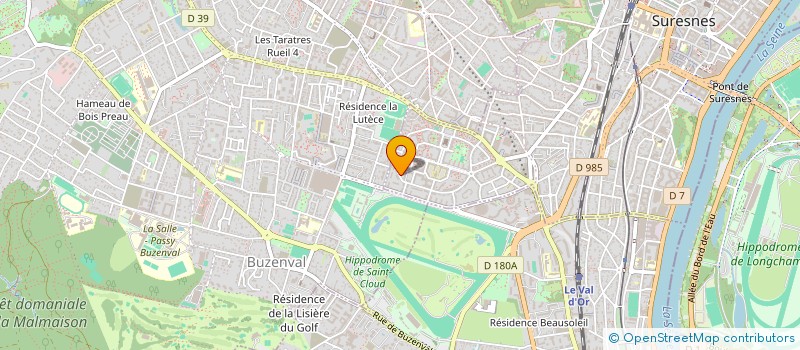 localisation de l'entreprise VTC ZAK à SURESNES
