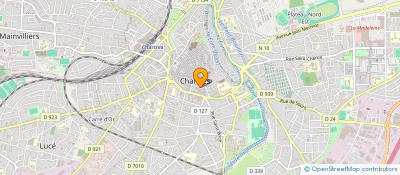 localisation de l'entreprise VTC4YOU à CHARTRES