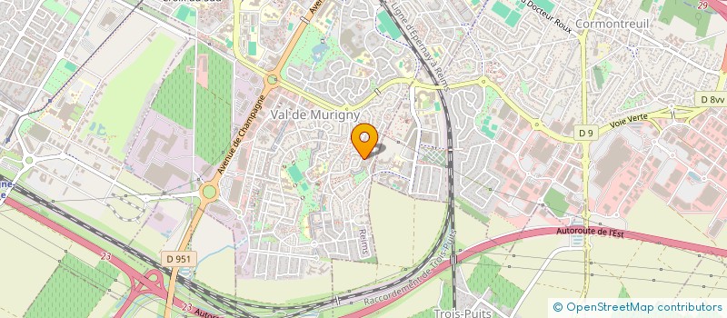 localisation de l'entreprise VTC51  REIMS