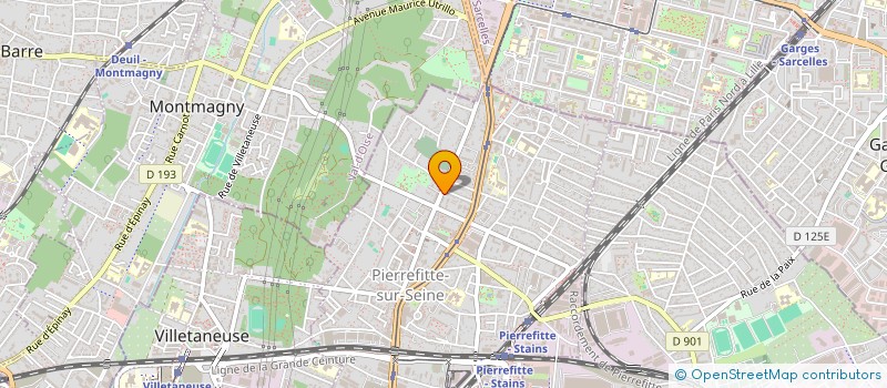 localisation de l'entreprise VTCAB à PIERREFITTE-SUR-SEINE
