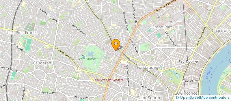 localisation de l'entreprise VTCARL'S à LE BOUSCAT