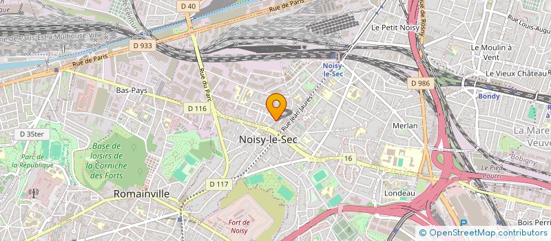 localisation de l'entreprise VTCATALYSTS à NOISY-LE-SEC