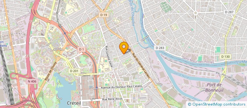 localisation de l'entreprise VTCCAR  CRETEIL