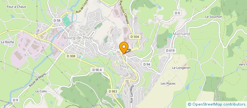 localisation de l'entreprise VTCCORTO  THIZY-LES-BOURGS