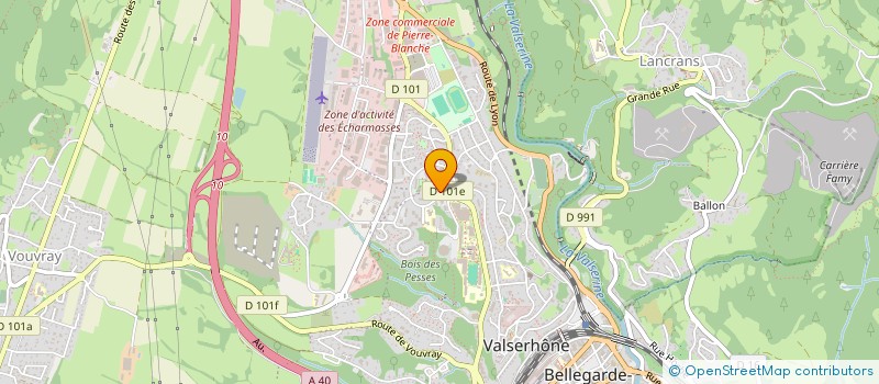 localisation de l'entreprise VTCD GROUP à VALSERHONE