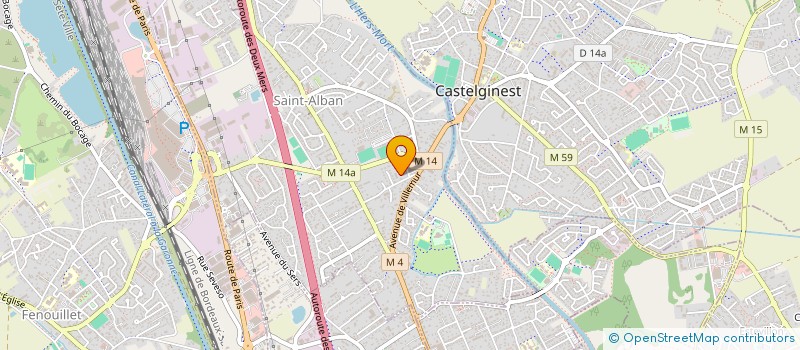 localisation de l'entreprise VTCJA  SAINT-ALBAN