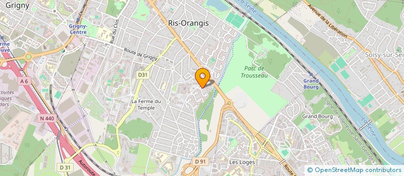 localisation de l'entreprise VTCLASS à RIS-ORANGIS