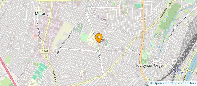localisation de l'entreprise VTCLASS à JUVISY-SUR-ORGE