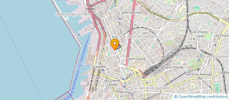 localisation de l'entreprise VTCLIB' à MARSEILLE
