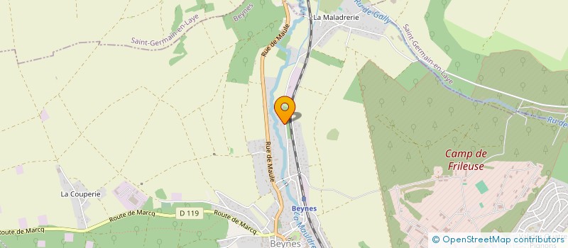 localisation de l'entreprise VTCONFORT 78  BEYNES