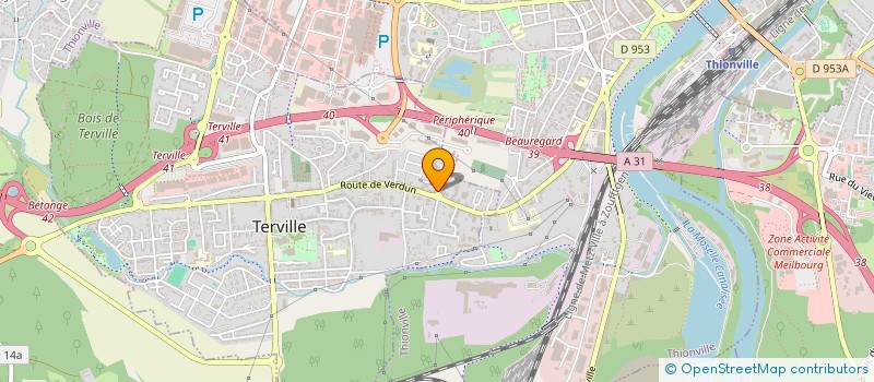 localisation de l'entreprise VTE  TERVILLE