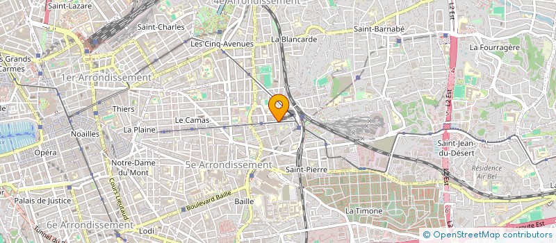 localisation de l'entreprise VTHA  MARSEILLE