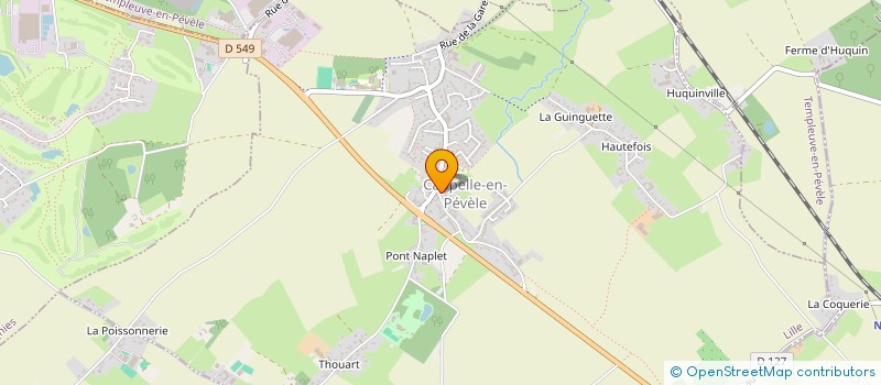 localisation de l'entreprise VTI  CAPPELLE-EN-PEVELE