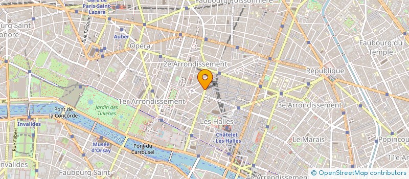 localisation de l'entreprise VTL BOULEVARD DE LA MADELEINE  PARIS