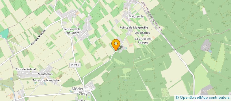 localisation de l'entreprise VTL ORMES à MEZIERES-LEZ-CLERY