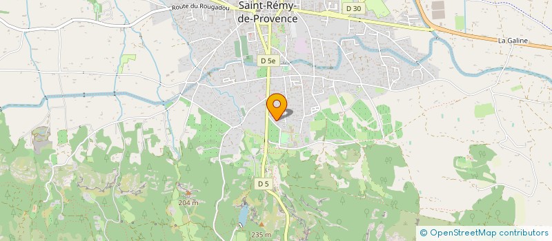 localisation de l'entreprise VTM  ST REMY DE PROVENCE