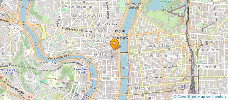 localisation de l'entreprise VTM FILM à LYON
