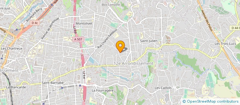 localisation de l'entreprise VTM INFORMATIQUE à MARSEILLE