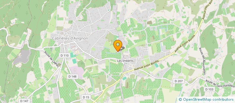 localisation de l'entreprise VTM SPORT & EVENEMENTS  CABRIERES-D'AVIGNON