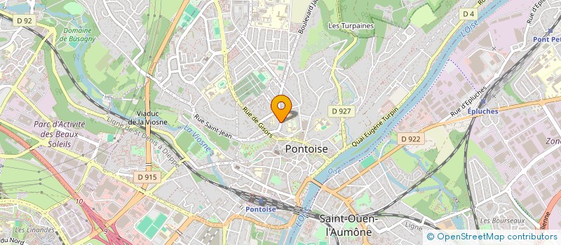 localisation de l'entreprise VTME  PONTOISE