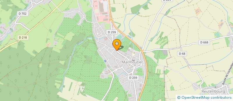 localisation de l'entreprise VTMIX FORME à MARMOUTIER