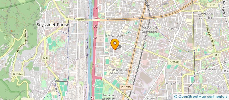 localisation de l'entreprise VTN CONSULTING à GRENOBLE