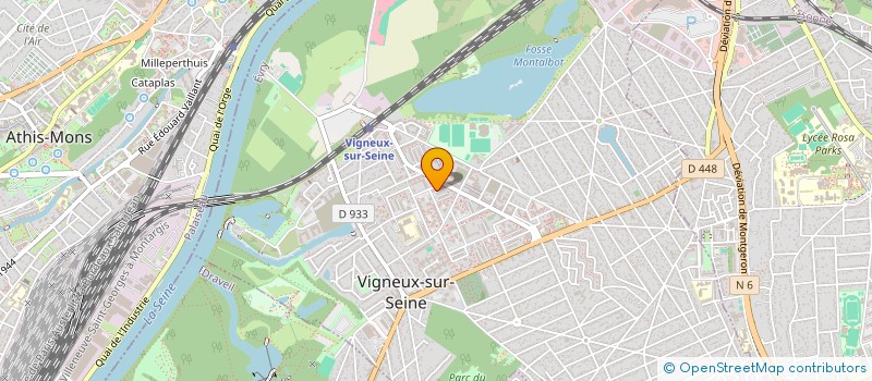 localisation de l'entreprise VTOPC à VIGNEUX-SUR-SEINE