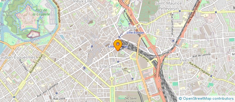 localisation de l'entreprise VTP à LILLE