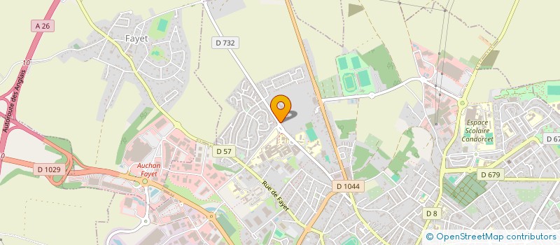 localisation de l'entreprise VTPA à SAINT-QUENTIN
