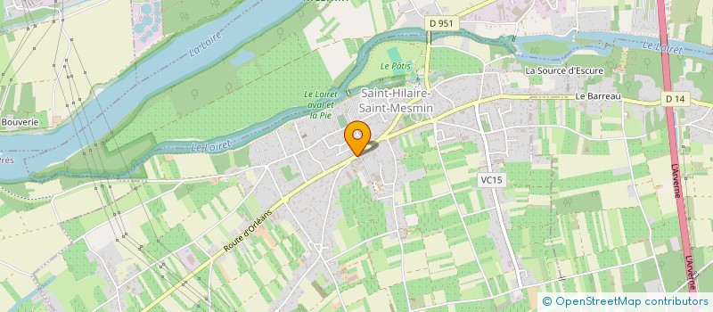localisation de l'entreprise VTR à ORLEANS