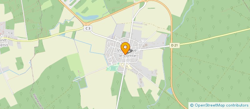 localisation de l'entreprise VTR PRO à VILLENEUVE-LE-COMTE