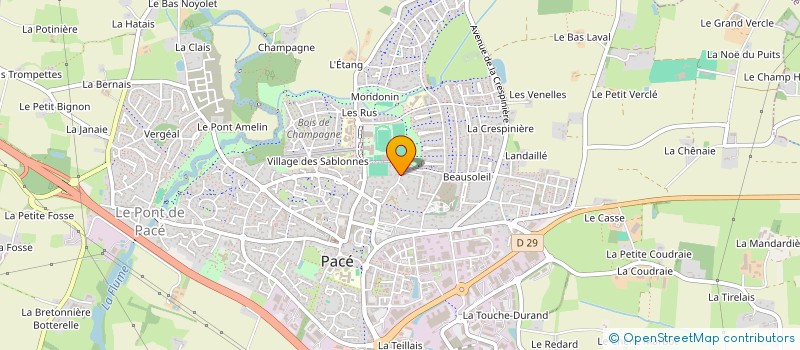 localisation de l'entreprise VTS à PACE