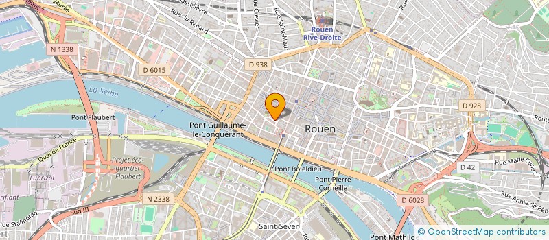 localisation de l'entreprise VTS SERVICES à ROUEN